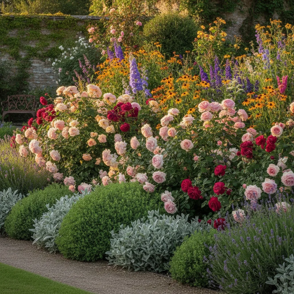 jardin anglais mixed border jardin anglais mixed border