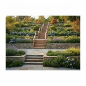Jardin en pente aménagement | Solutions pro idées & JARDINS - jardin pente amenagement