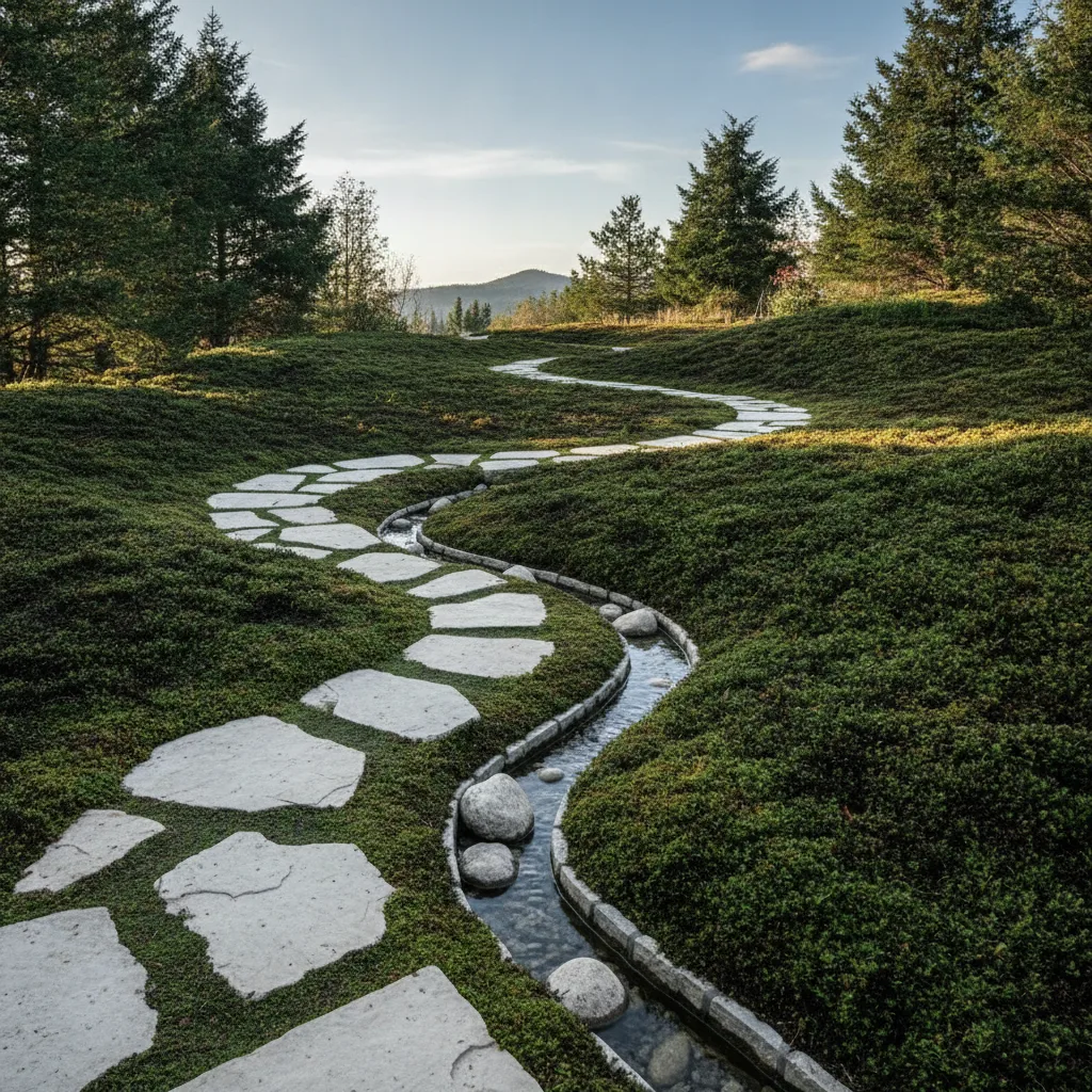 jardin en pente aménagement