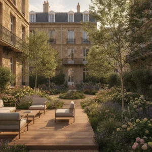 Paysagiste à Enghien-les-Bains pour un jardin de ville - paysagiste enghien les bains jardin
