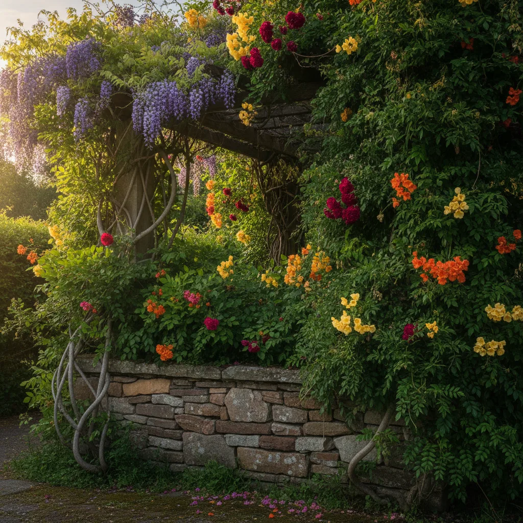 Plantes grimpantes mur pergola | 10 espèces à choisir - plantes grimpantes mur pergola