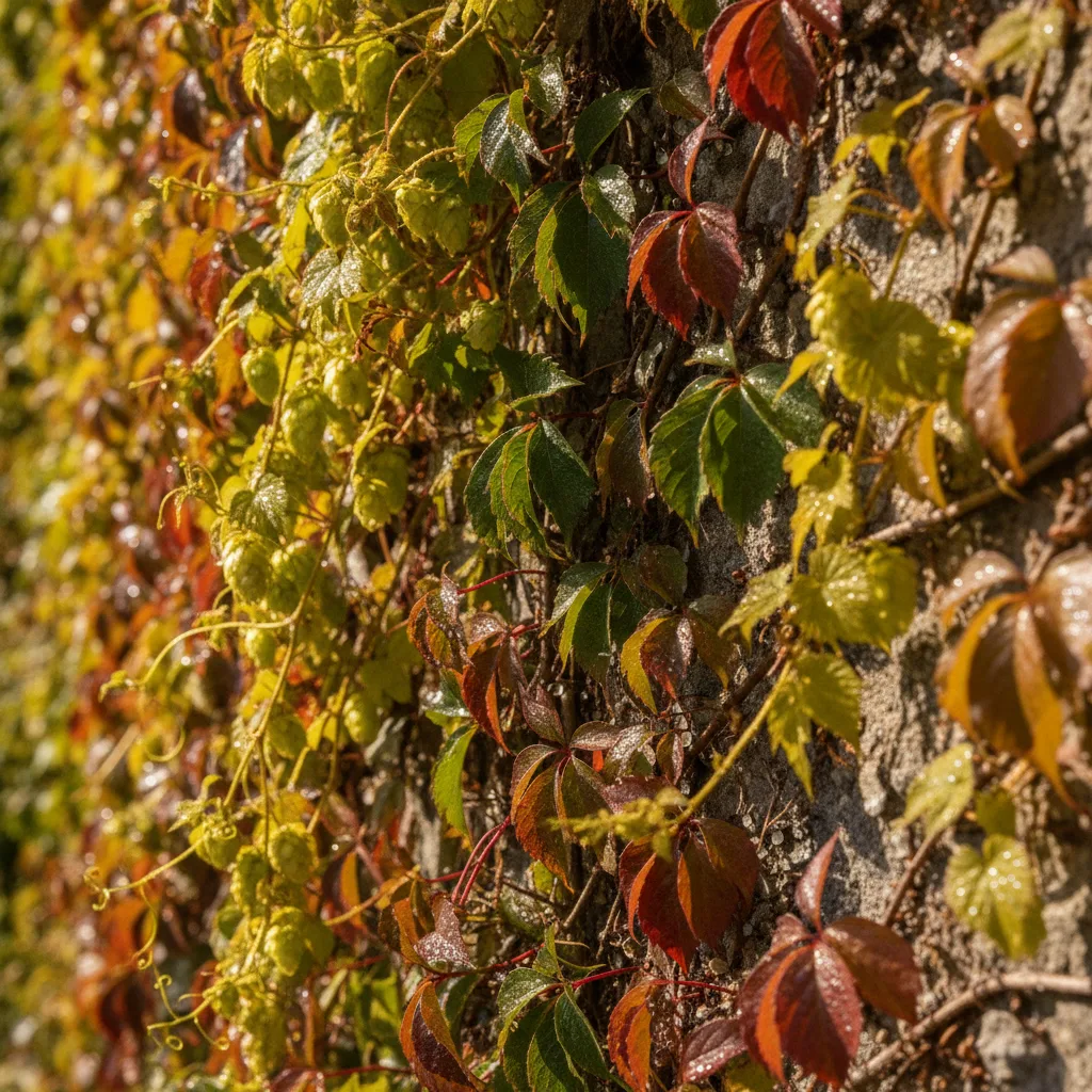 plantes grimpantes mur pergola