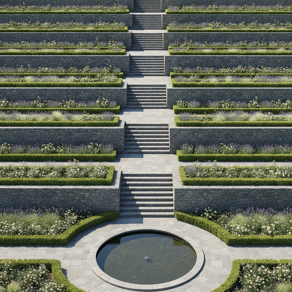 jardin à la française contemporain