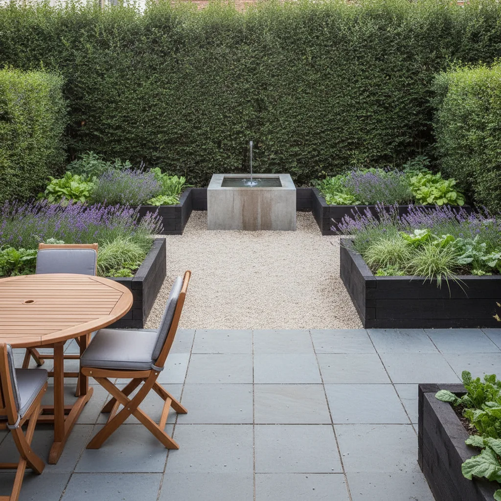 jardin à la française contemporain