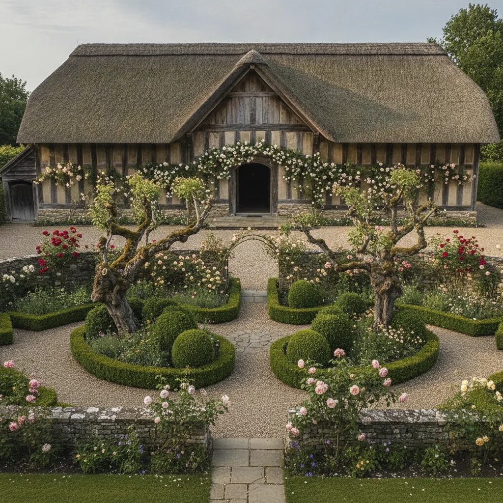 jardin propriété de caractère
