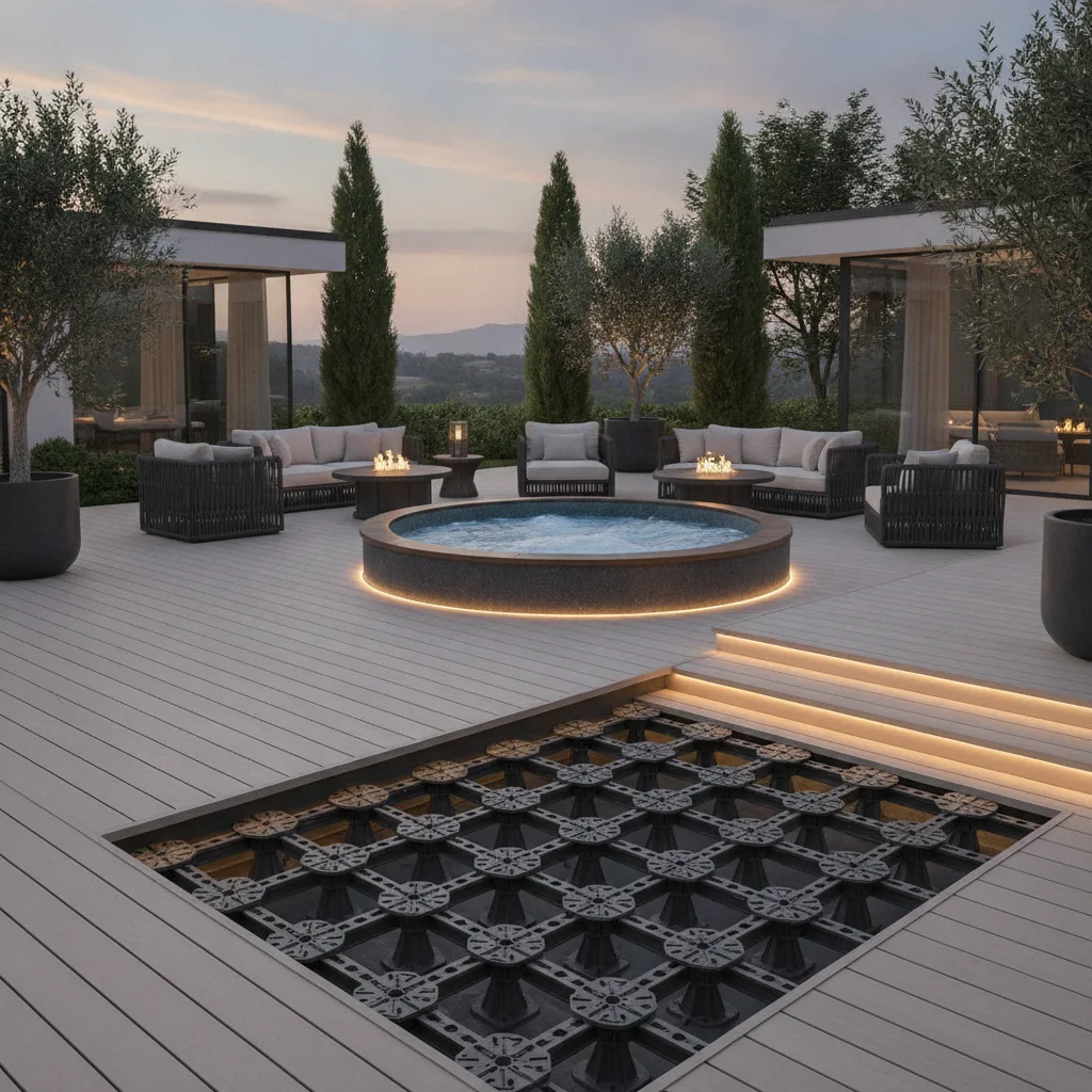 terrasse sur plots avantages