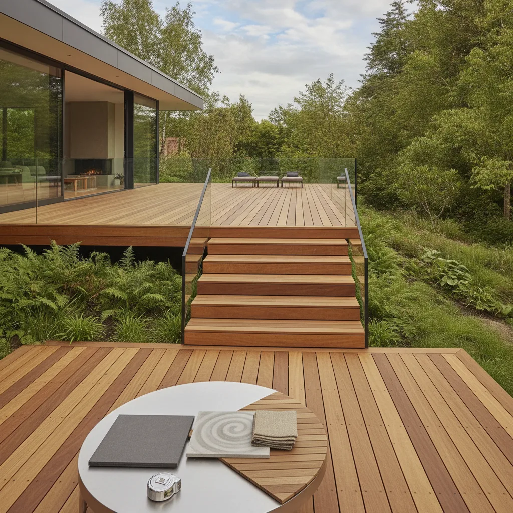 Terrasse surélevée de jardin, prix, matériaux et pose - terrasse surelevee jardin